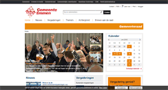 Desktop Screenshot of gemeenteraademmen.nl